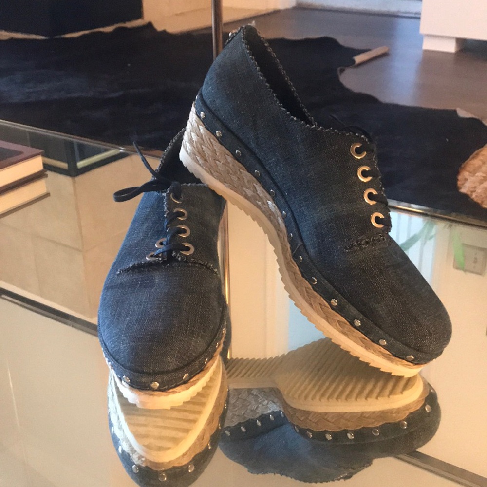 Stuart Weitzman platform sneakers